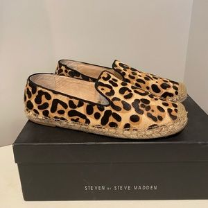 Steven By Steve Madden Lani Leopard Espadrille